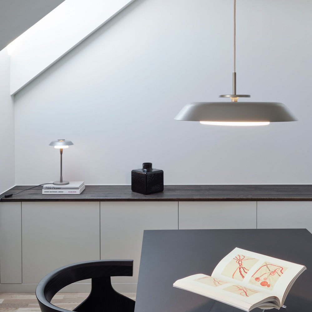 Horisont bordlampe H365 metallisk champagne