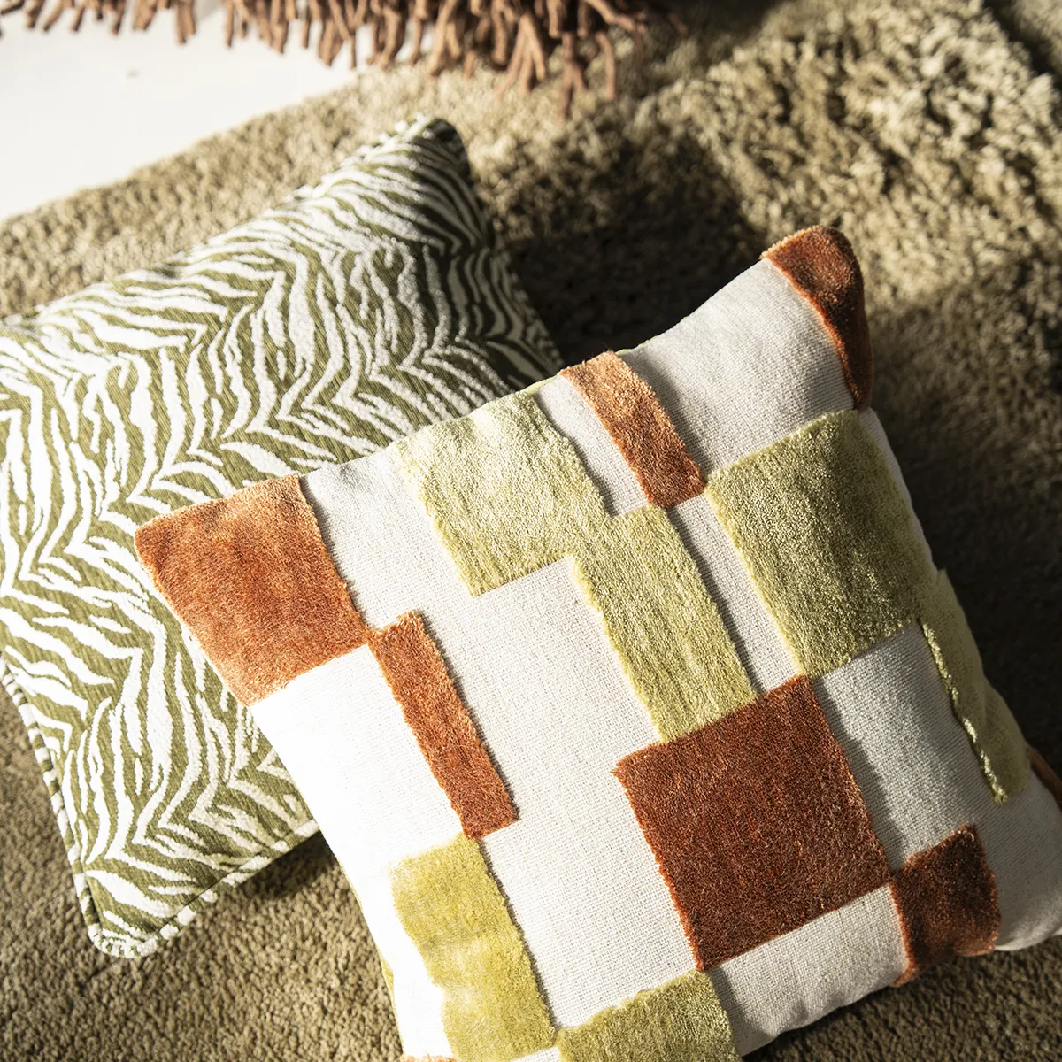 Pyntepude Tigra Green 45x45 cm