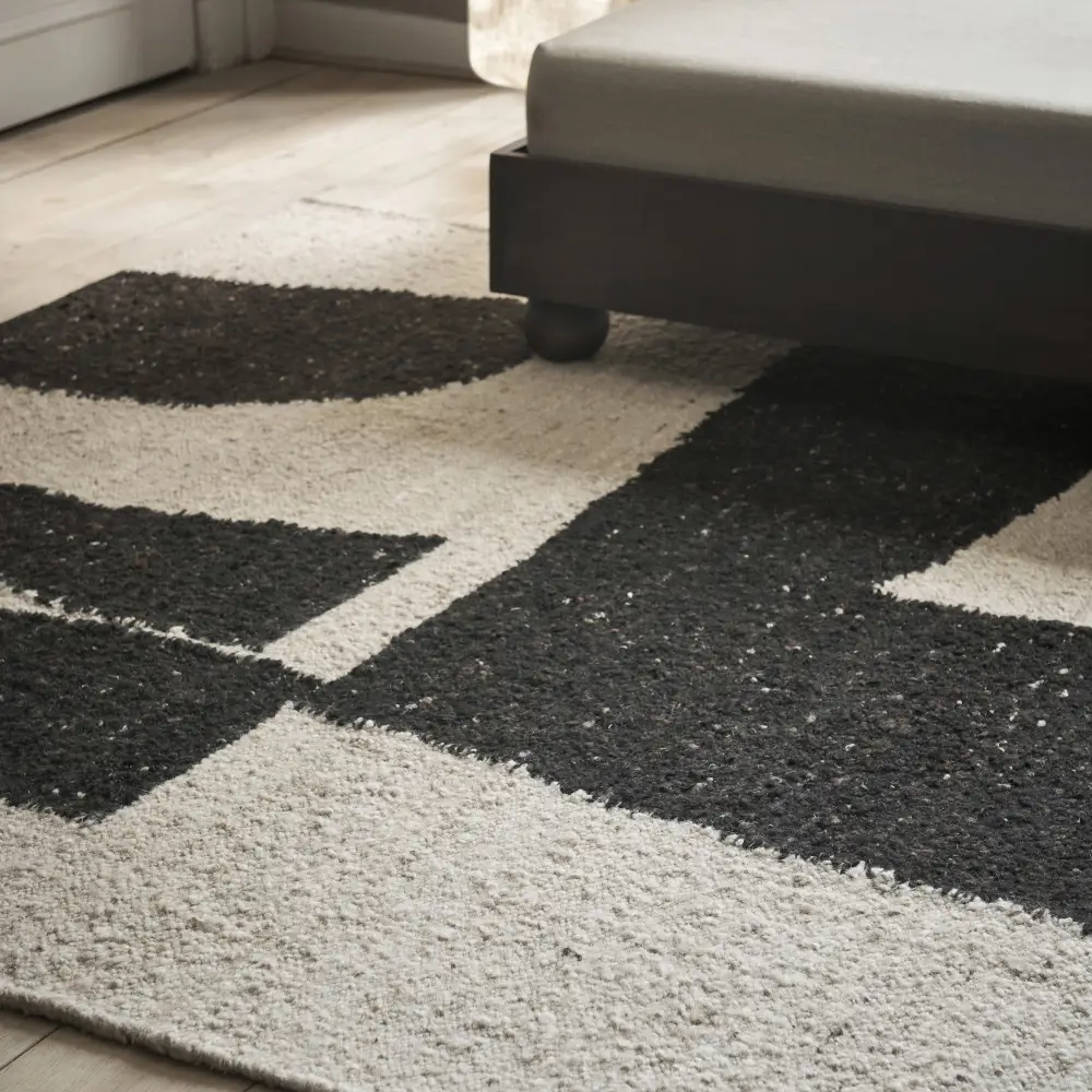 Piece Tæppe 200x300 cm - Off-white/Coffee