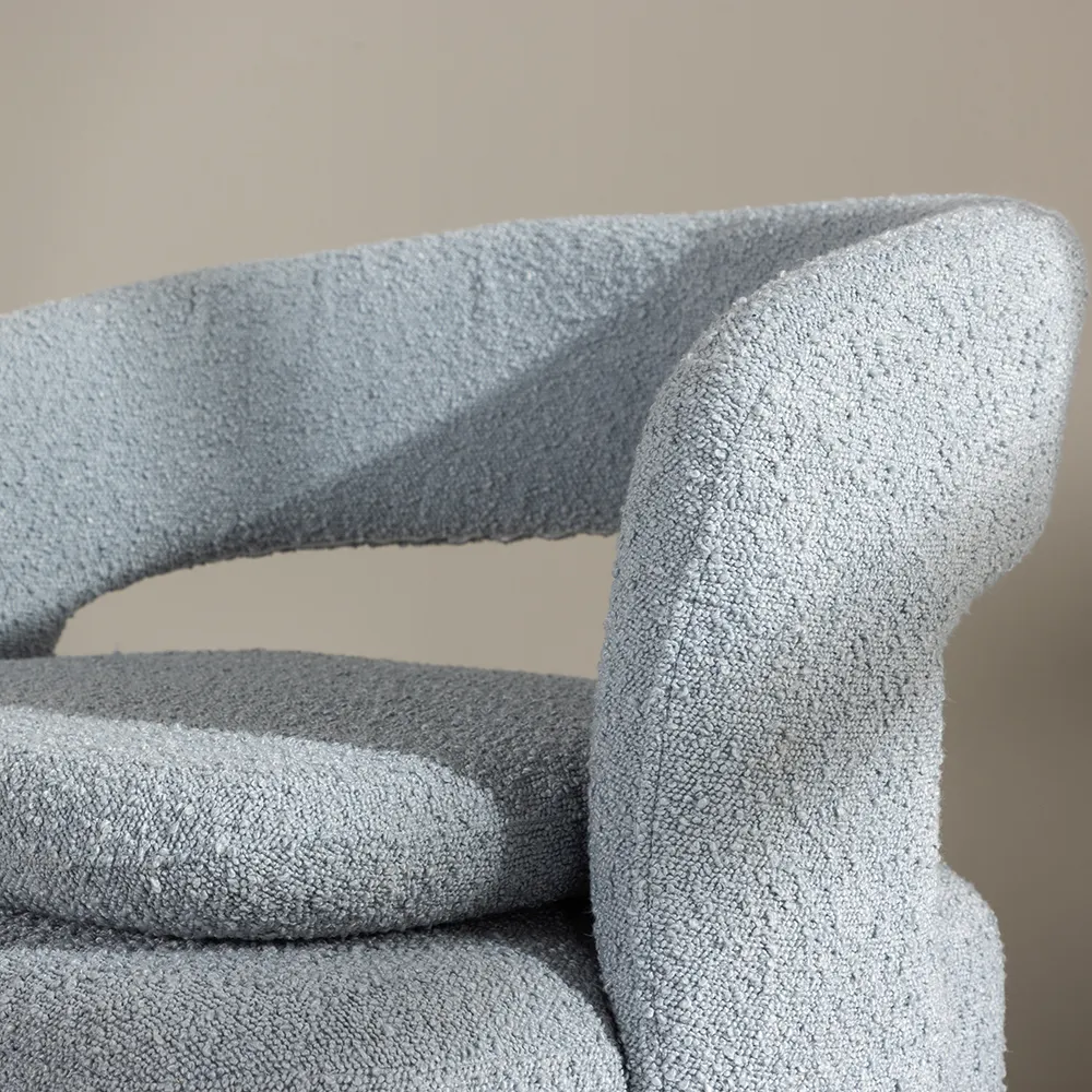 Laurel lænestol lyseblå