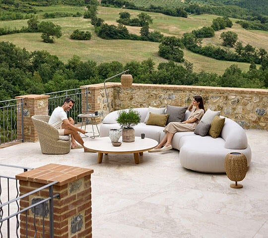 Mellow sofa centermodul Sand