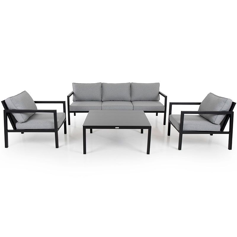 Brafab, Belfort Sofagruppe Sort/Grå Brafab