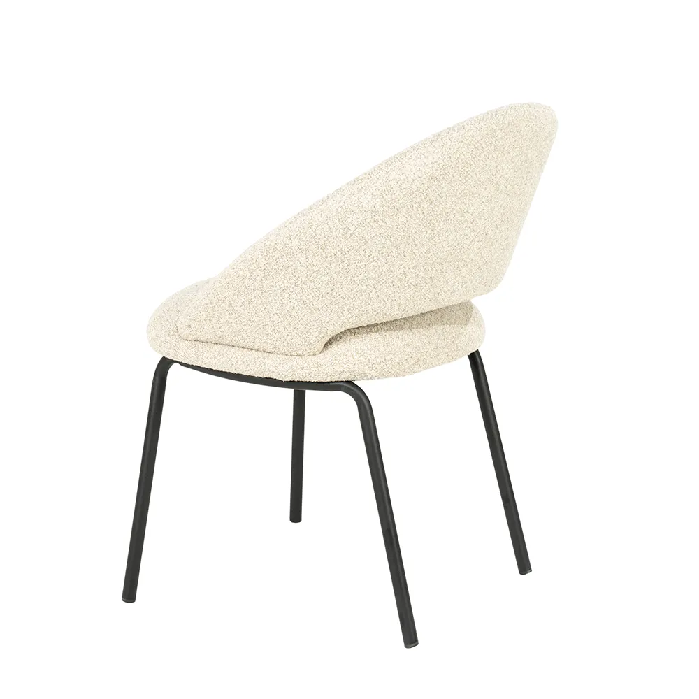Spisebordsstol Nido Beige med armlæn