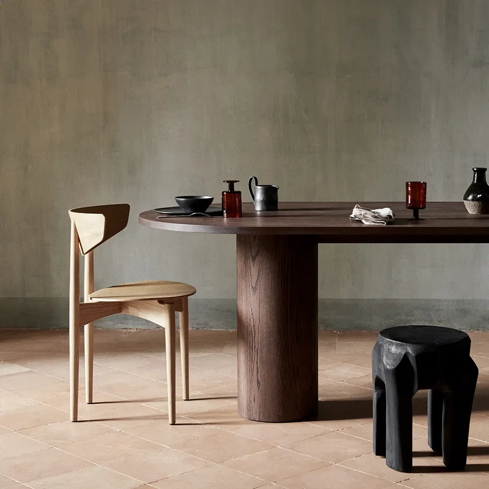 Herman Spisebordsstol Wood - White Oiled Beech