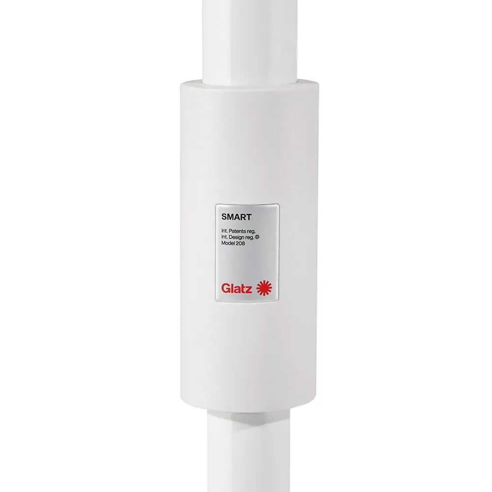 Smart parasol 250 cm matt white Kat.5 684 Urban Shadow