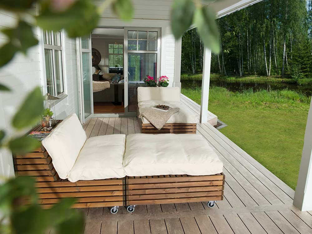 Bara Vara lænestol brun 