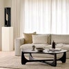 Pude Wave 60x40 cm Off-white