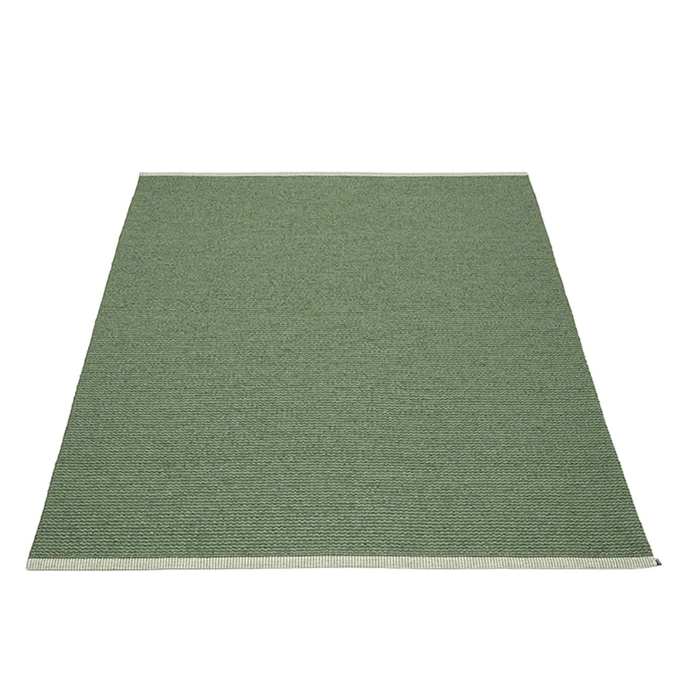 Pappelina, Mono Leaf / Oregano tæppe 140 x 200 cm