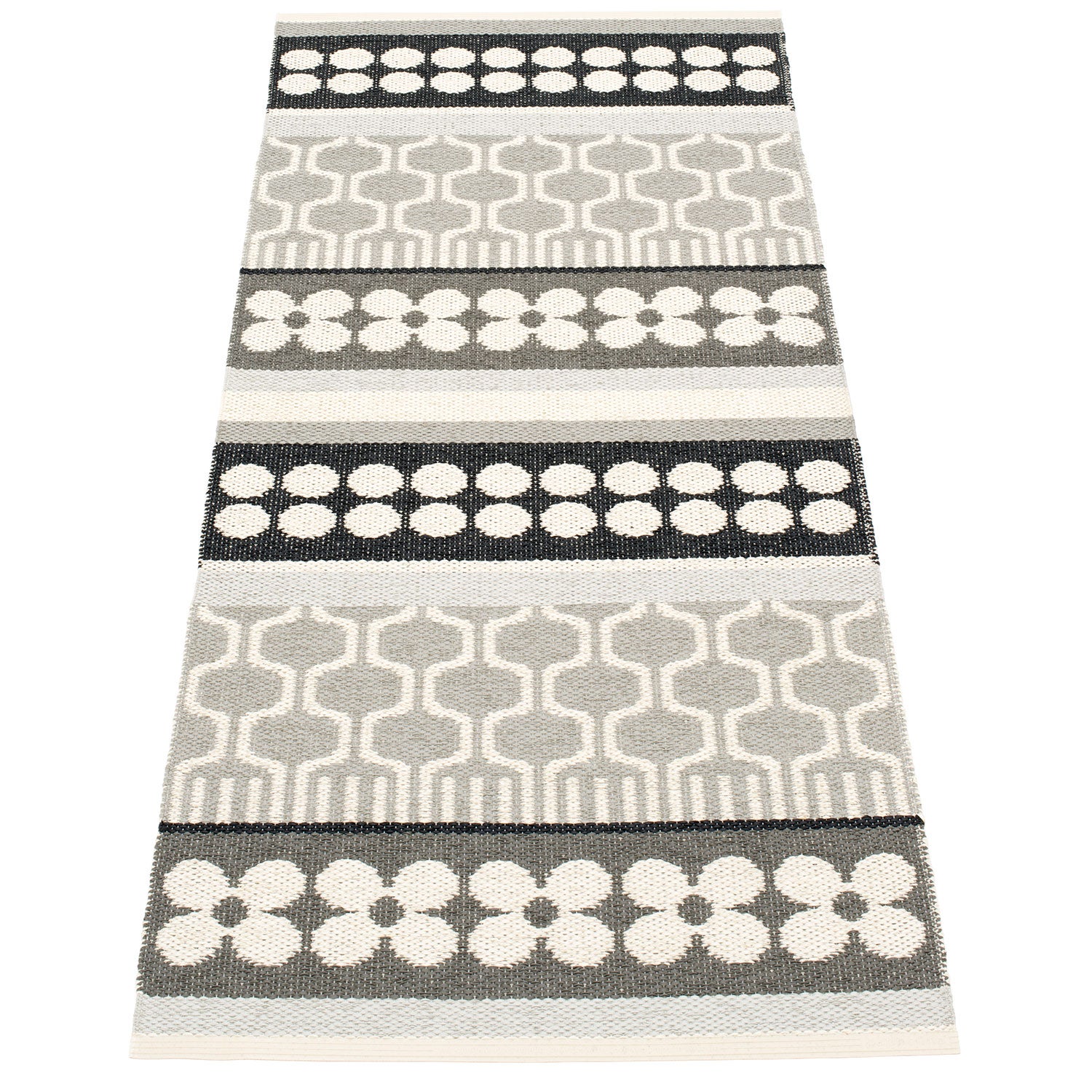 Pappelina, Asta tæppe 70x180 cm warm grey