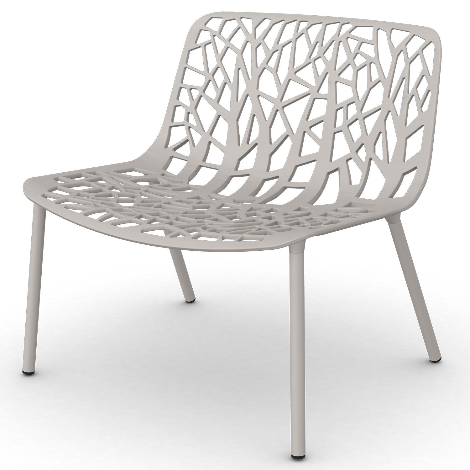 Fast, Forest loungelænestol Powder Grey