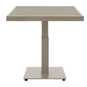 Scale sofabord 85x85 cm khaki / Greish Ceramic