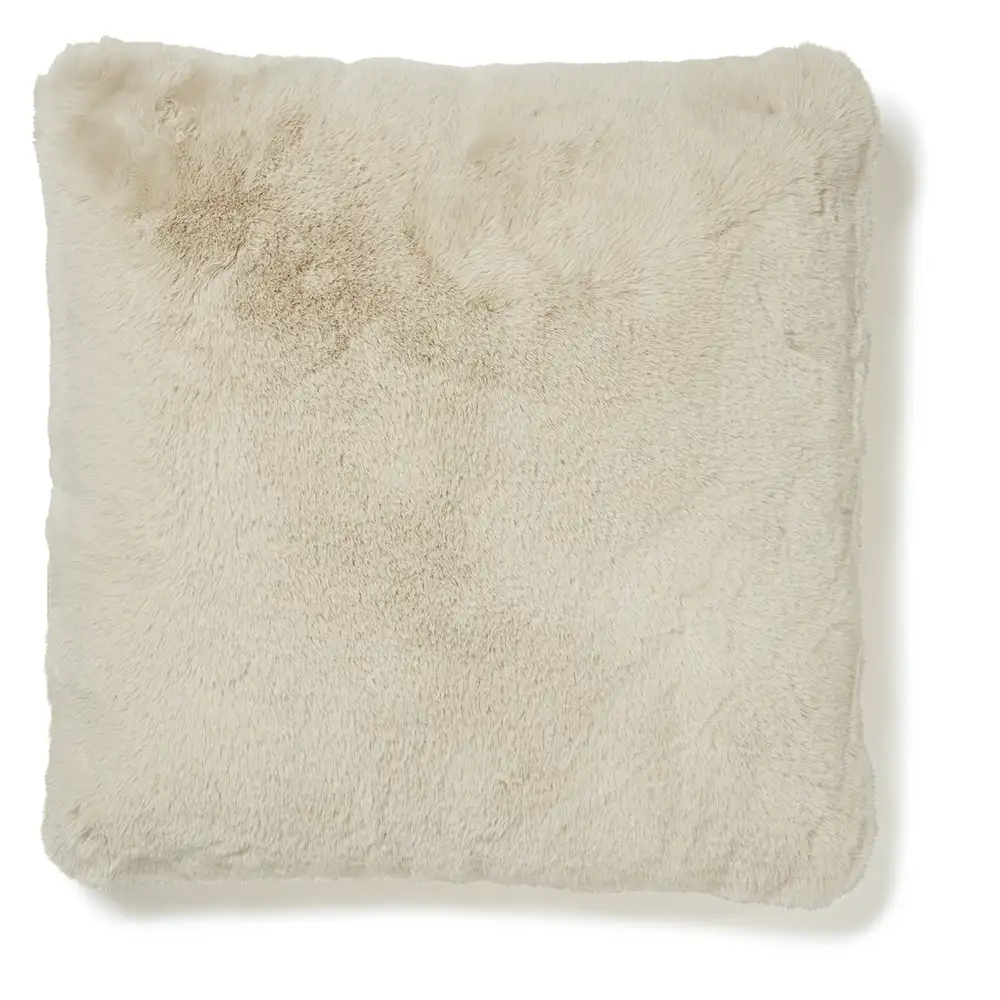 Fluffy Pudebetræk 45x45 cm Beige