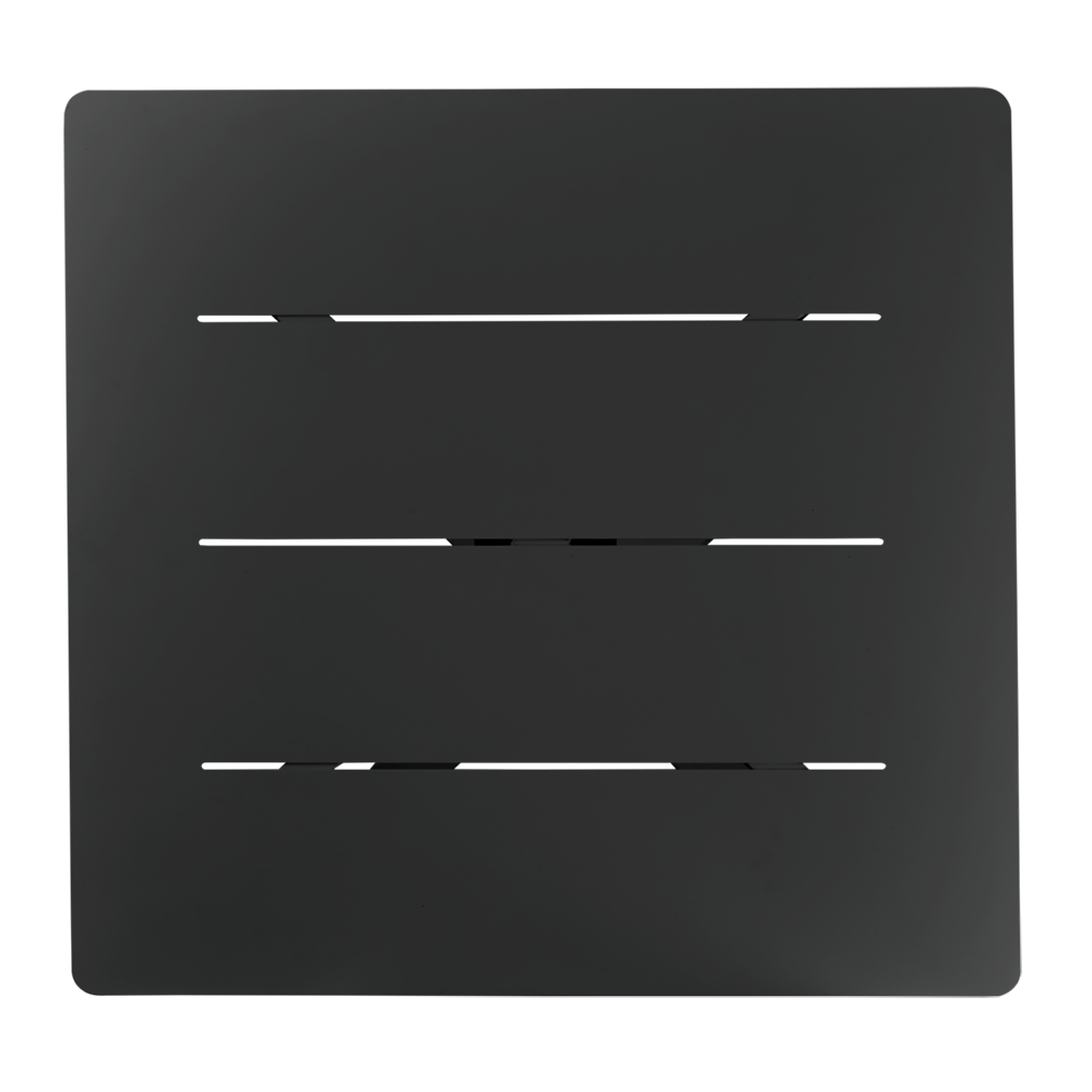 Brafab, Avila bordplade 70x70 cm Sort