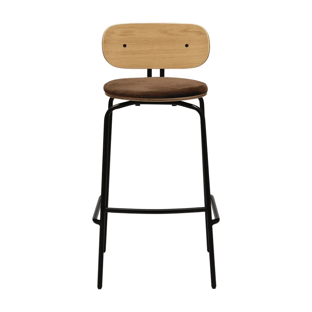 Umage, Curious Barstol Eg/Sort Teddy Brown