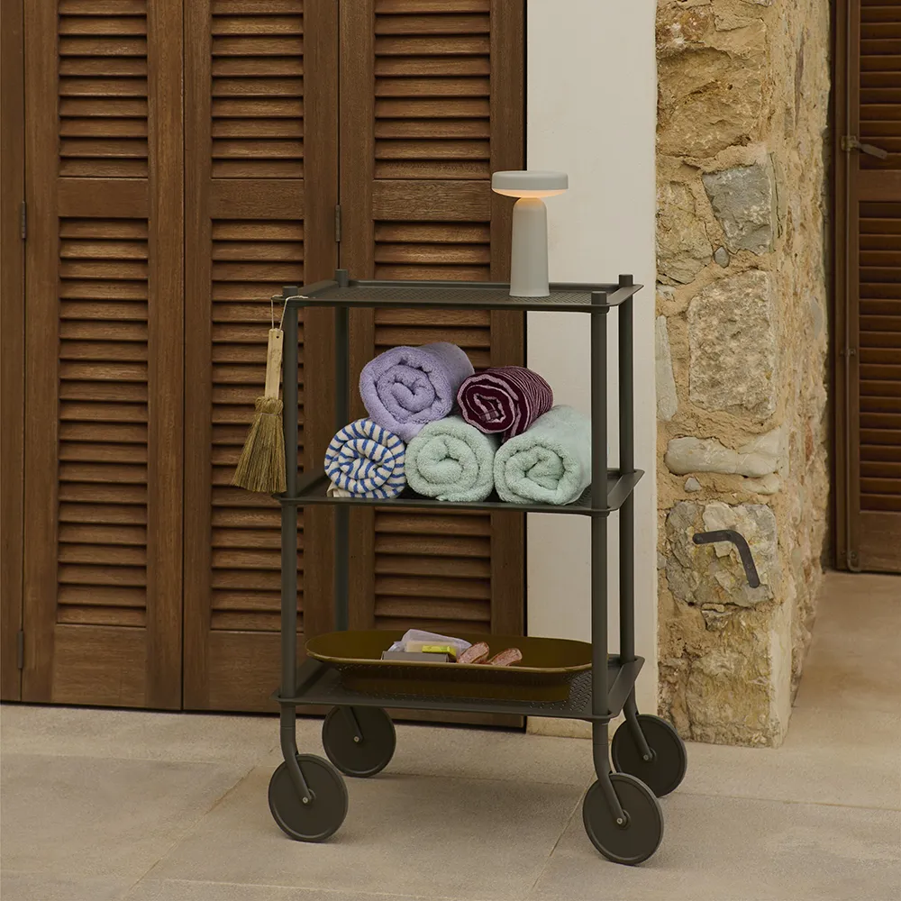 Flow Serveringsvogn 3 etager Blue-Grey 