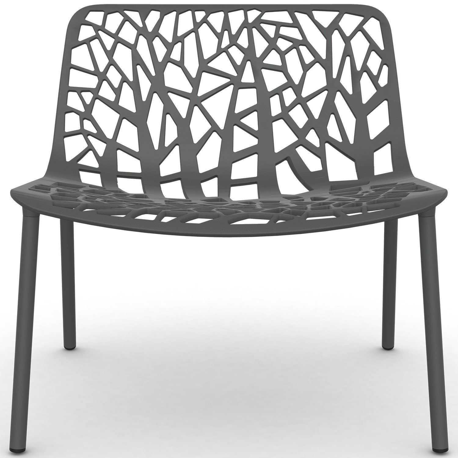 Forest loungelænestol Metallic Grey 