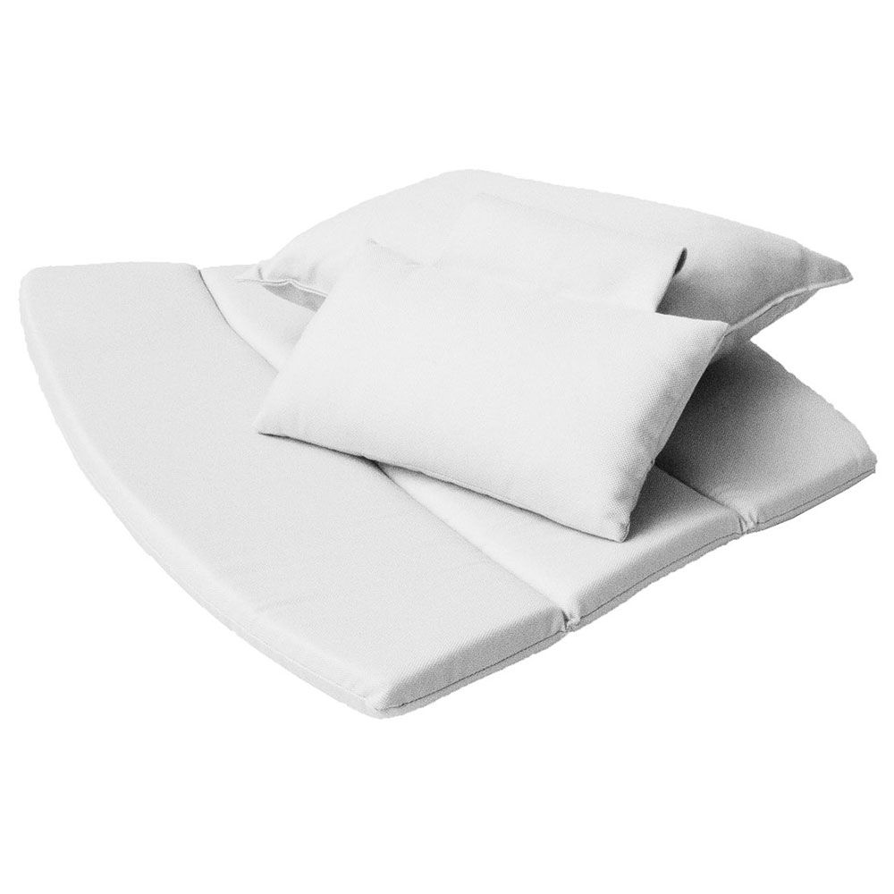 Cane-line, Breeze Hyndesæt Lounge lænestol Sunbrella hvid