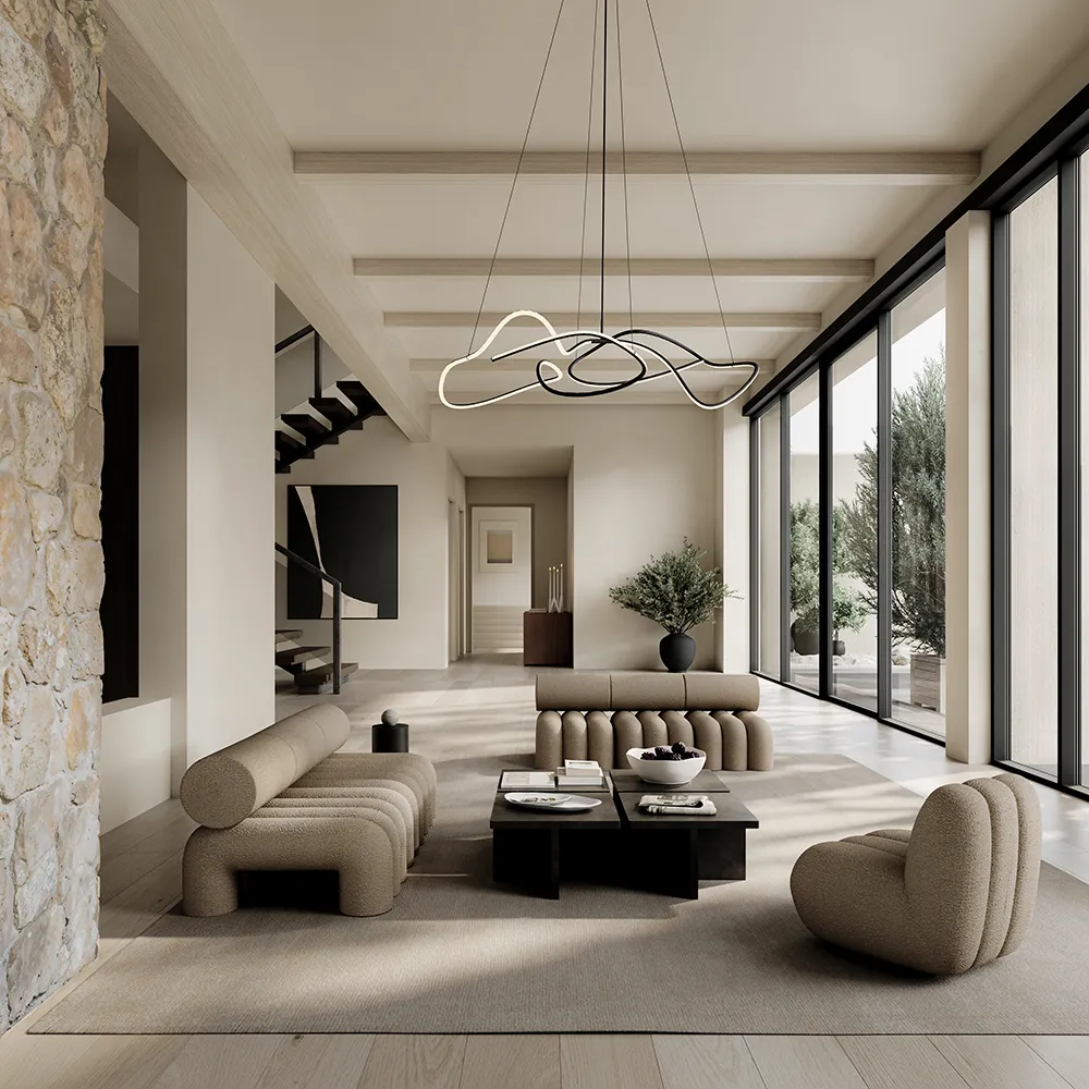 Brutus sofabord - Kaffe