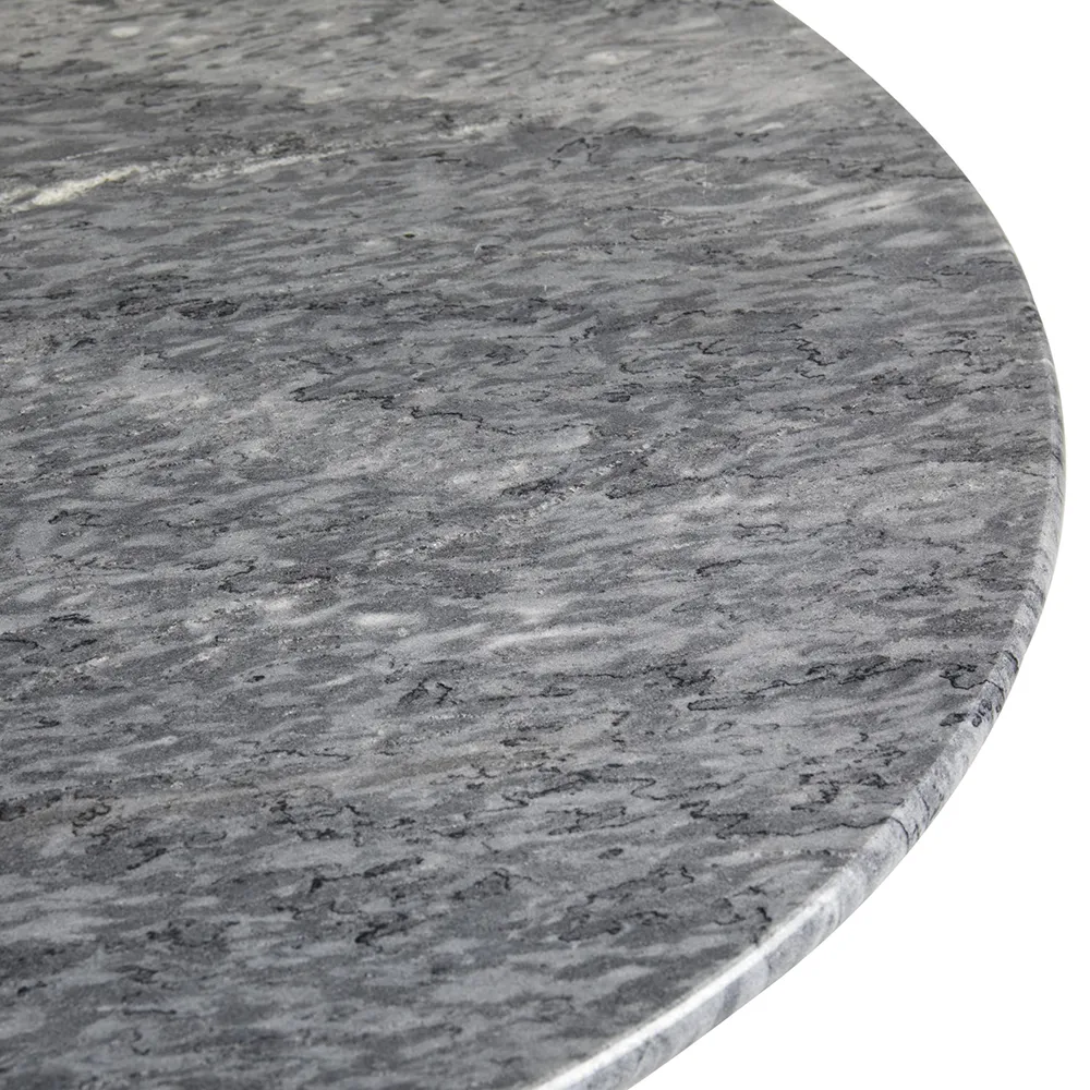 Loire Marmorbord 60 Grå/Sort Brafab