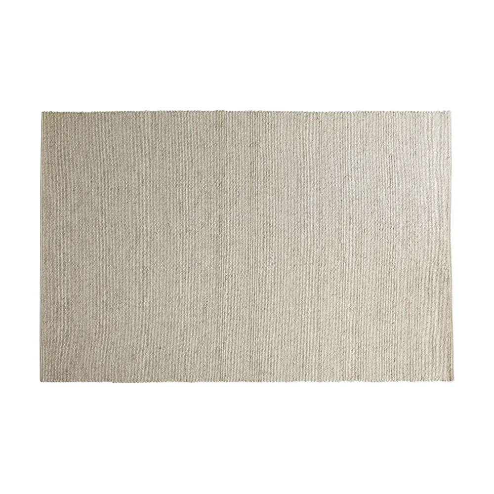 Gulvtæppe Rowico Auckland 200 x 290 cm 100% håndvævet uld beige