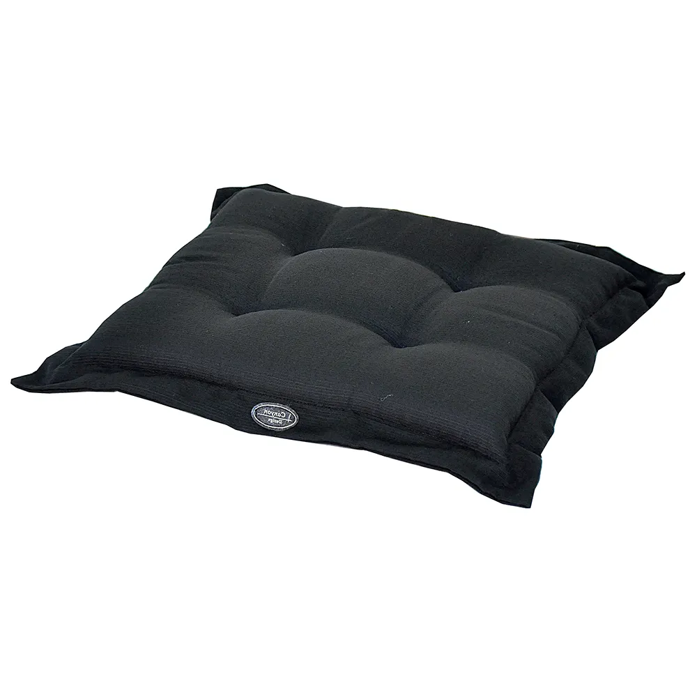 Fritab, Canyon siddepude tyk 42x45 cm strukturdralon Sort