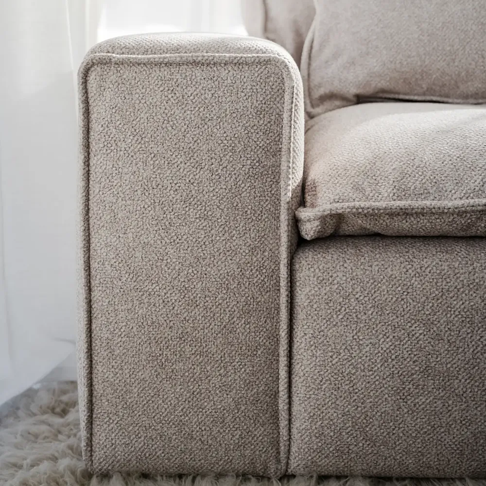 Rawlins sofa 3-personers Maxi stof Bobby beige