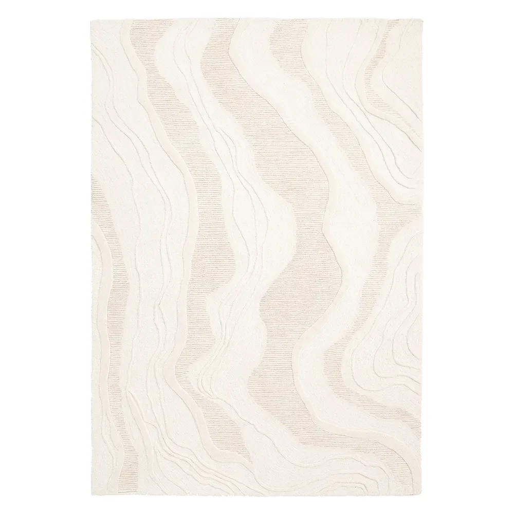 By-Boo, Tæppe Soil 190x290 cm Off-White