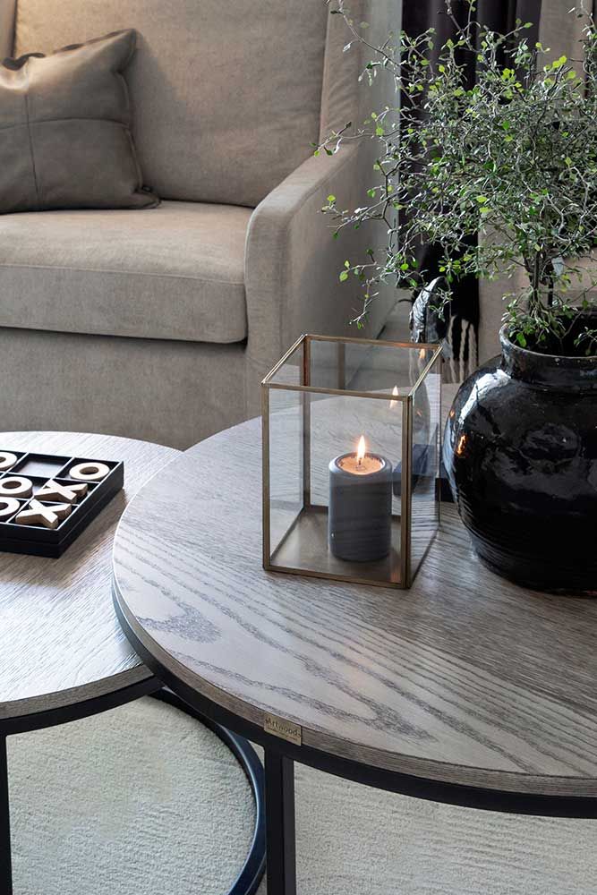 Mason Sidebord Antikgrå Artwood