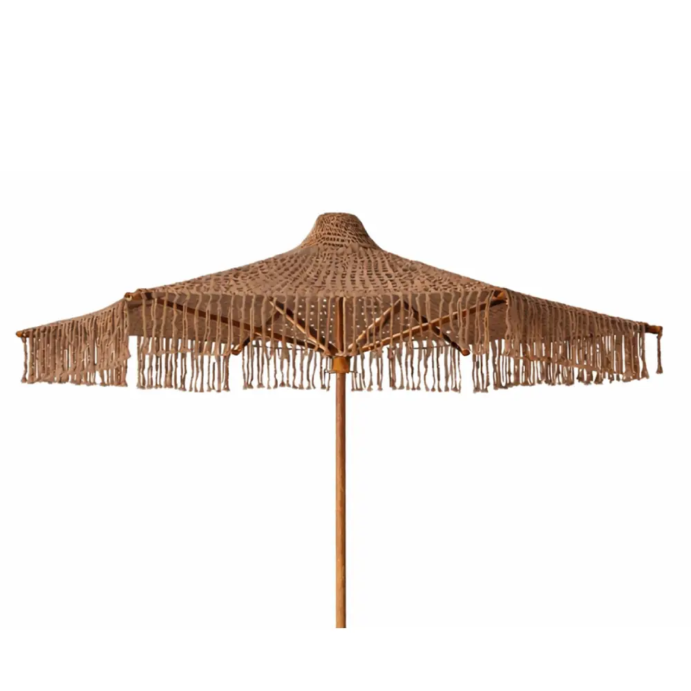 Alba 200 cm parasol brun