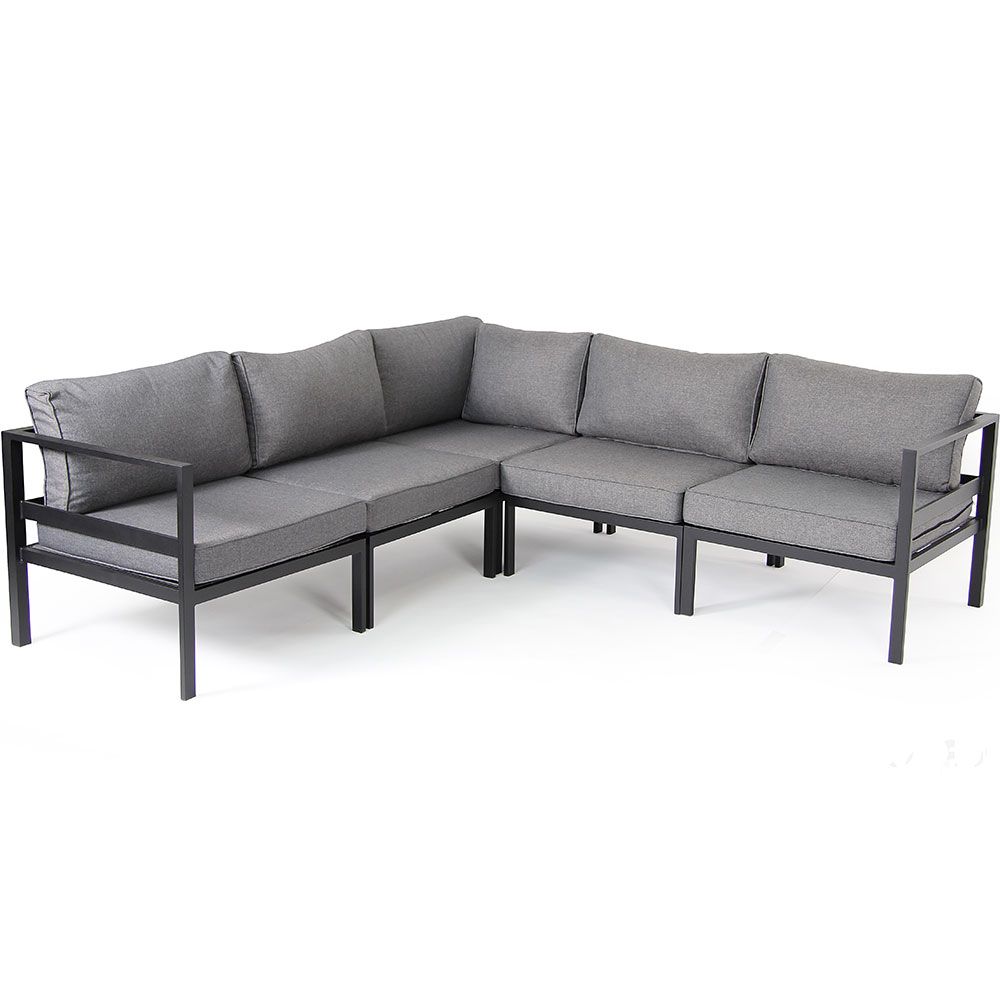 Leone Hjørnemodul Sort Brafab