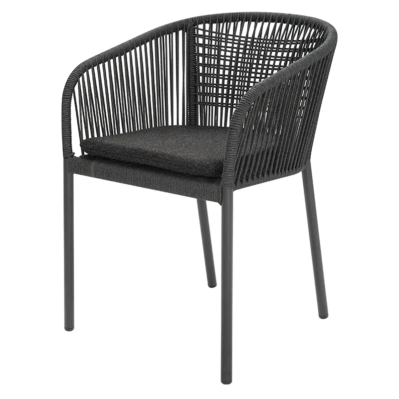 Brafab, Delta stol Antracit / Slate Rope / Teddy Black