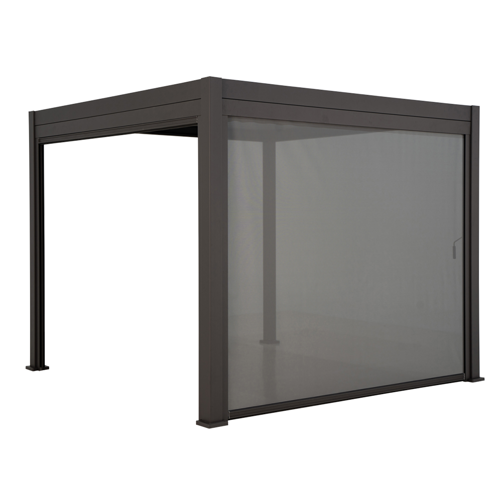 Brafab, SOMBRA Sidevæg 300cm - Antracit