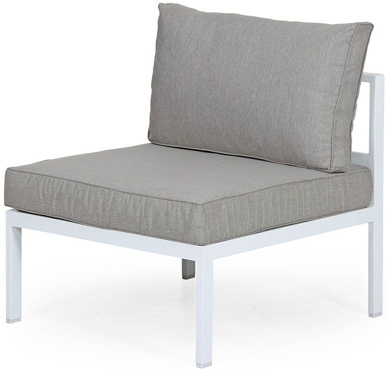 Leone Midtersektion Hvid/Grå Brafab