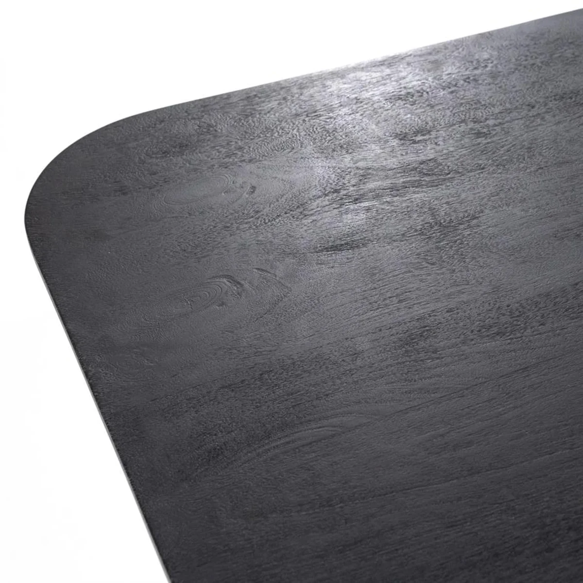 Aron 150x76 spisebord 150x150x76 cm træ sort