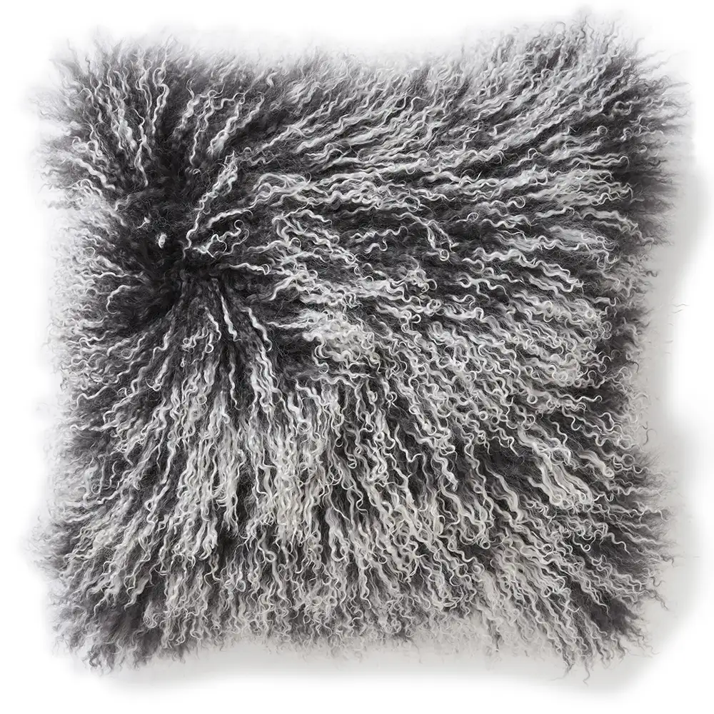 Skinnwille Shansi Pudebetræk 45×45 cm Grey Snowtip