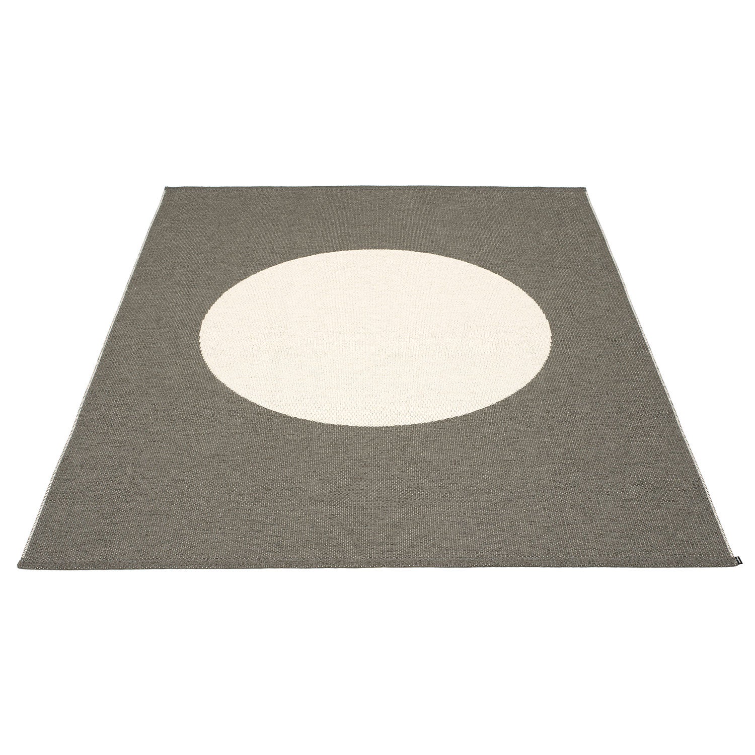 Pappelina, Vera tæppe 180x230 cm one charcoal / vanilla