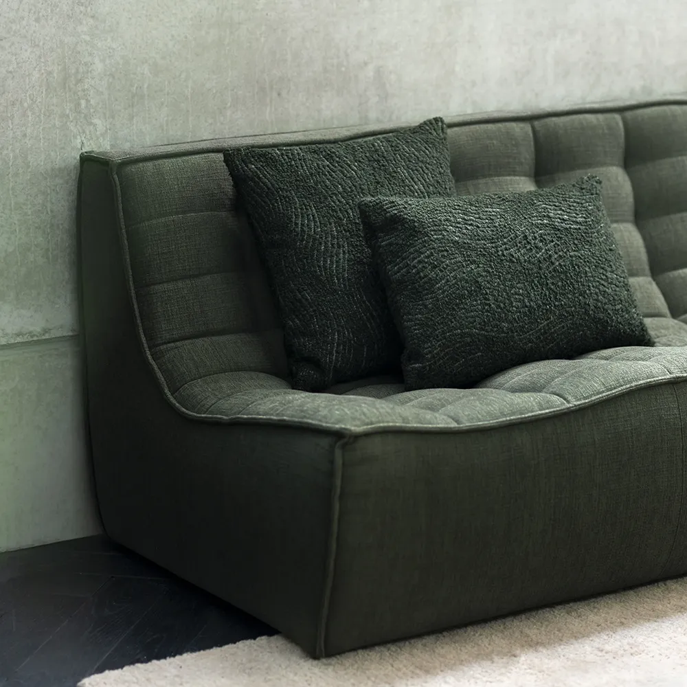 Pude Wave 50x50 cm Forest