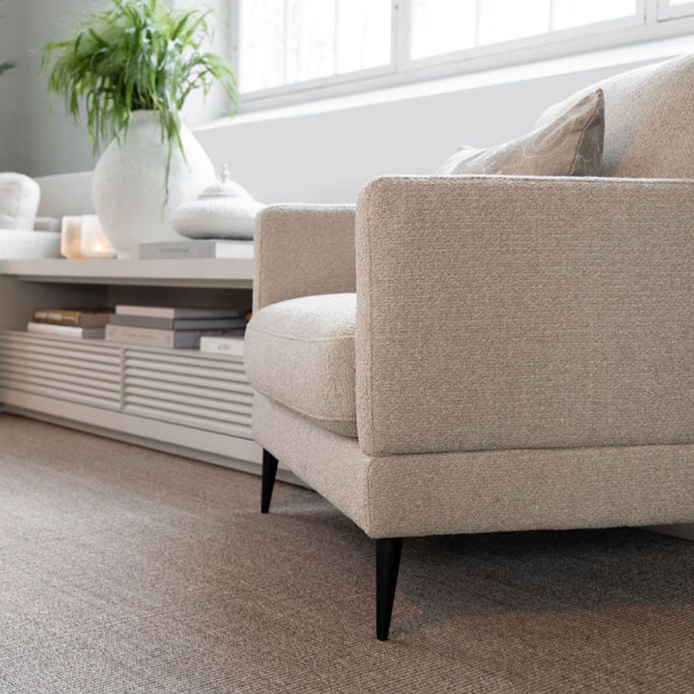 ANDORRA stof lænestol Rhyme Beige