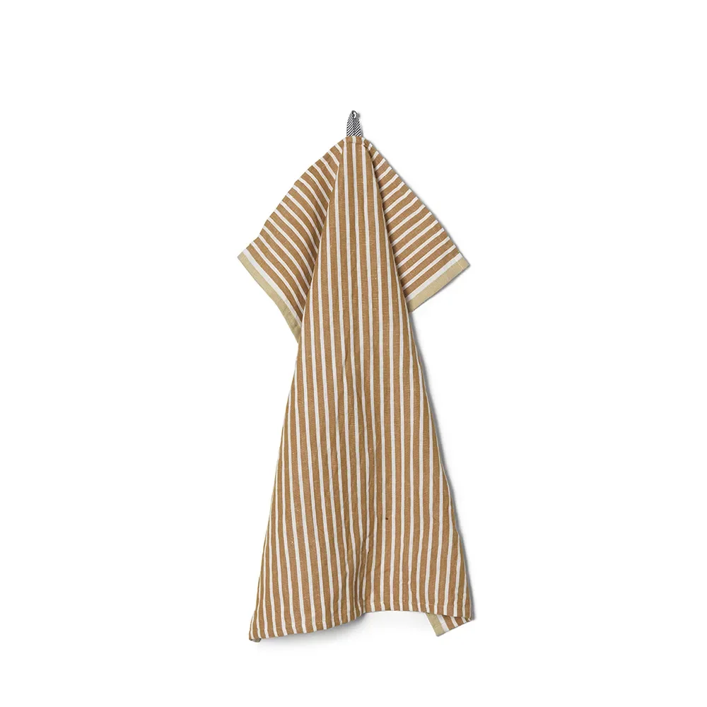 Køkkenhåndklæde Hale Golden Brown/Silver Fern