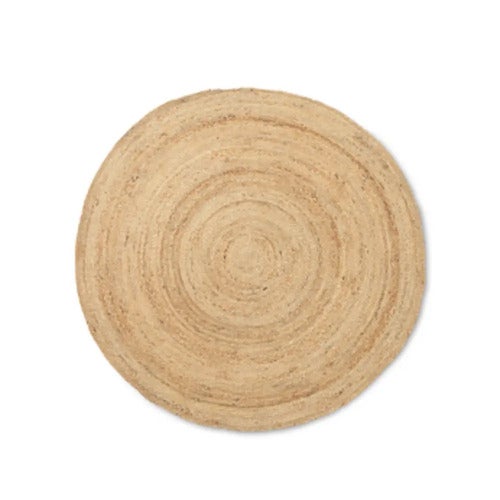 Eternal Round Jute Rug - Small - Natural