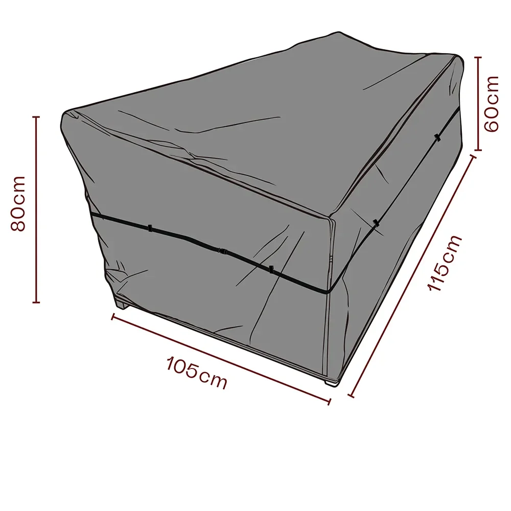 Brafab, Møbelbetræk lænestol 115x95x80 cm Premium