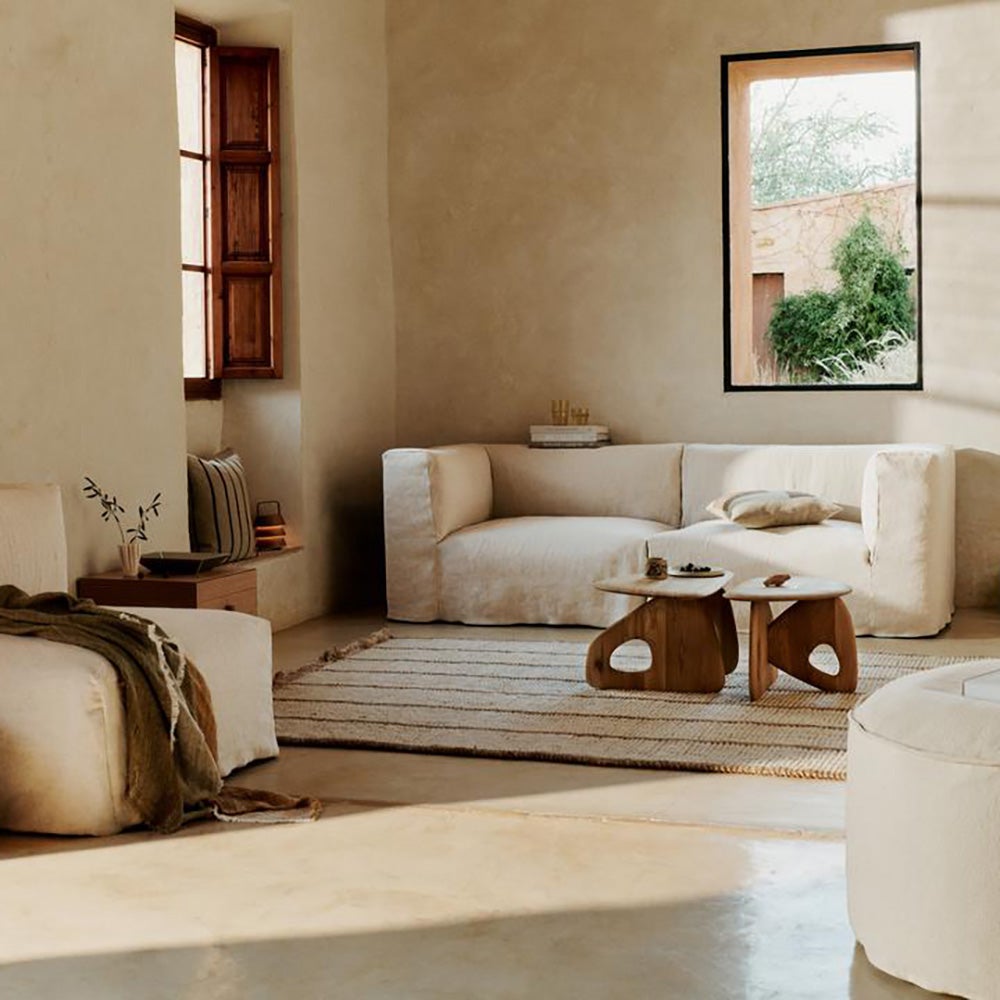 Oar sofabord - 50 - Naturel Eg