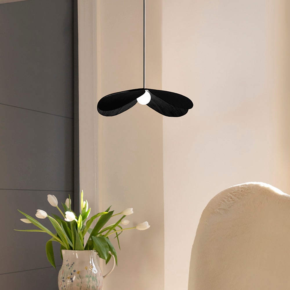 Forget Me Not lampeskærm Ø28 cm Black Oak