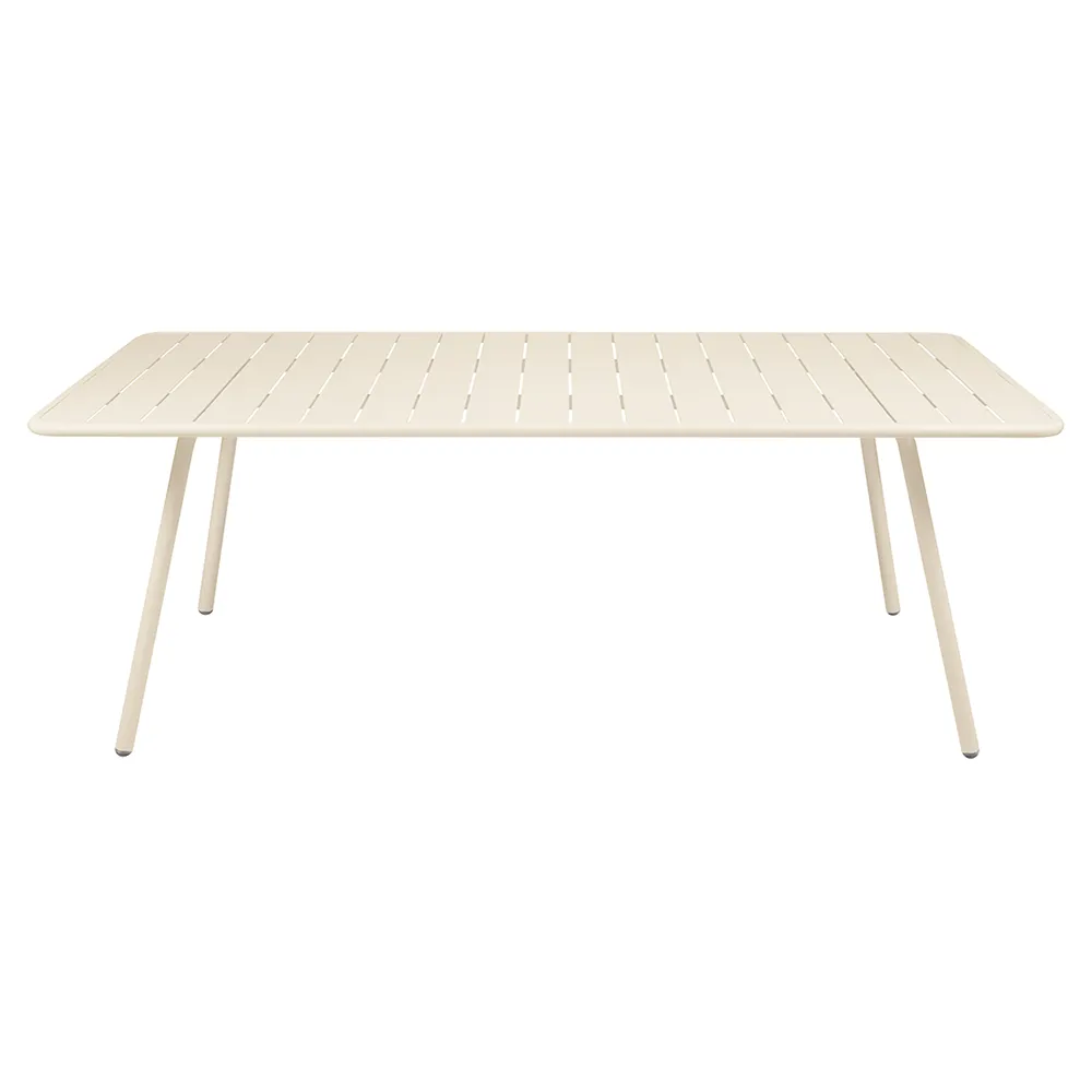 Fermob, Luxembourg spisebord 100x207 cm Latte beige