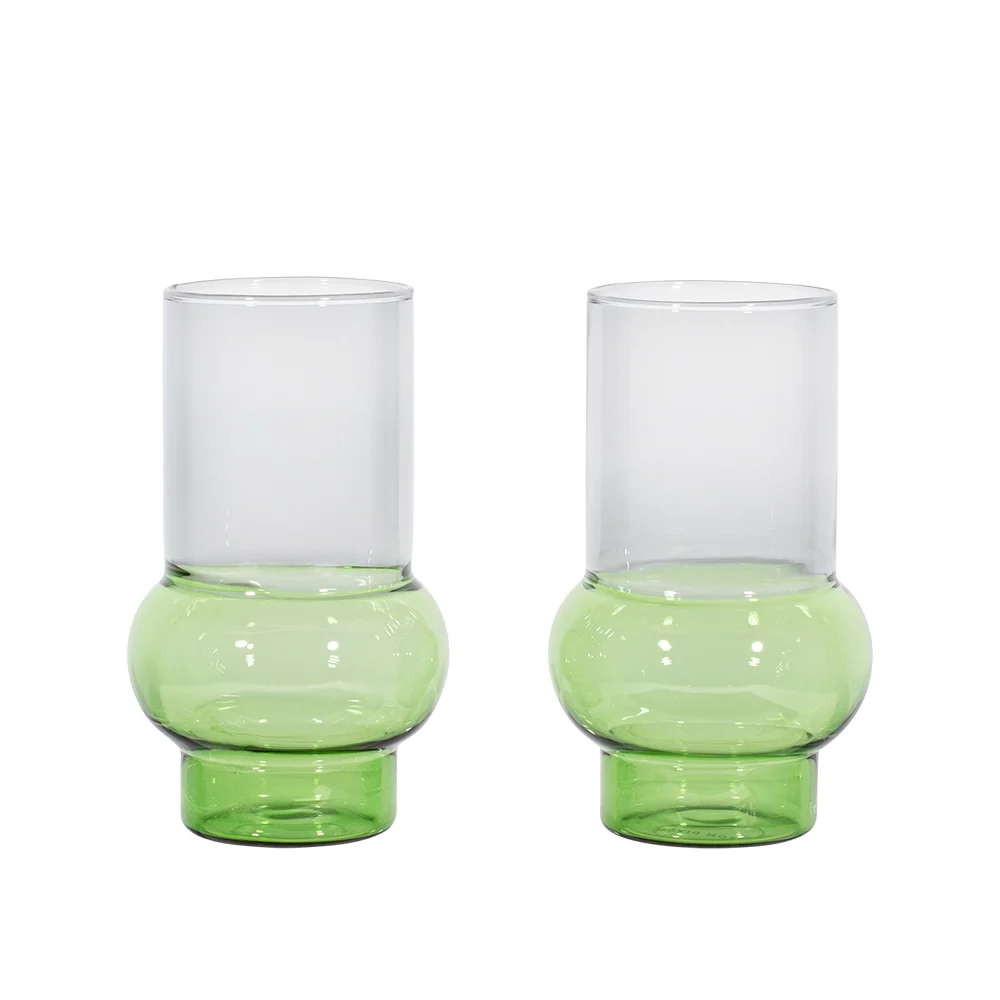  Bump Drikkeglas Høje Grønne 2-pak