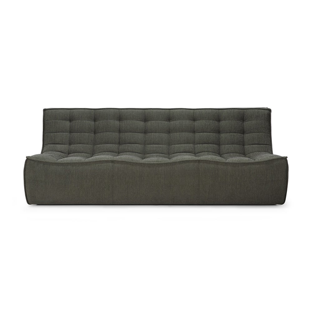 Ethnicraft, N701 3-personers sofa Moss