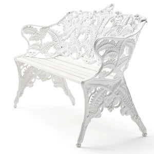 Classic sofa ender: hvid / træ: hvidlakeret fyrretræ