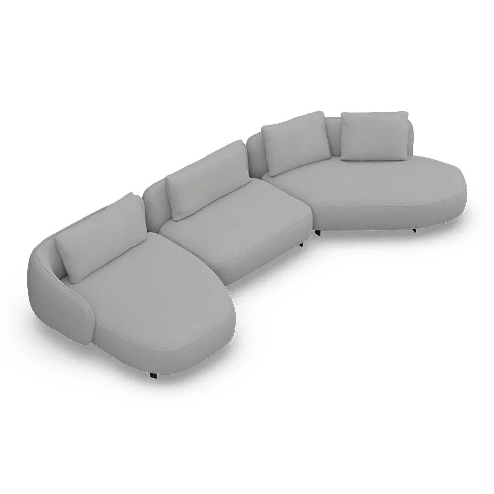 Orca Sofa med chaiselong Kat B