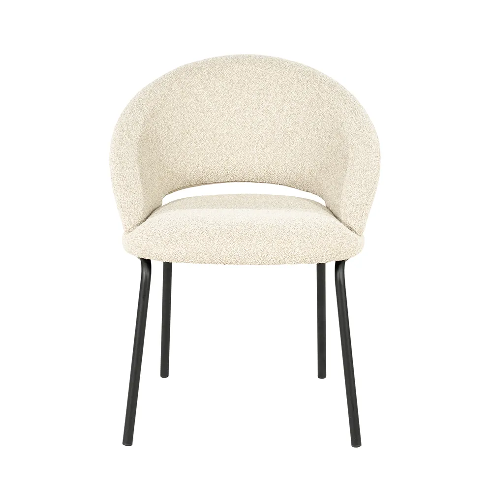 Spisebordsstol Nido Beige med armlæn