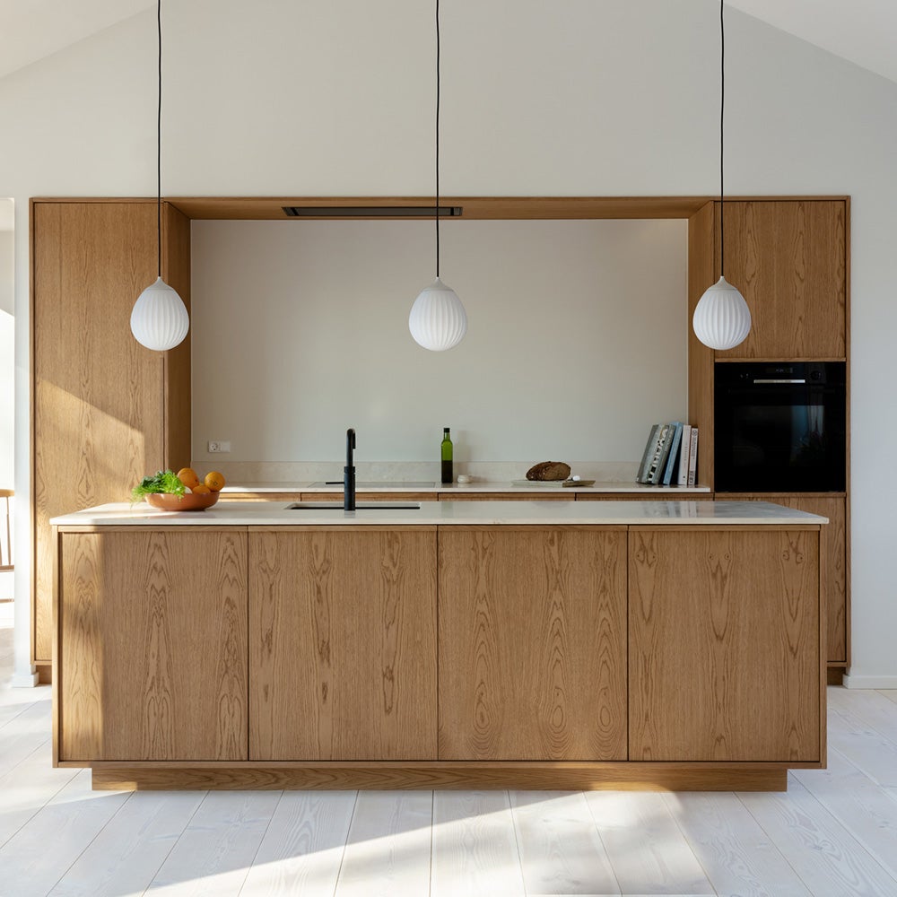  Around World lampeskærm Ø21 cm White/brushed brass